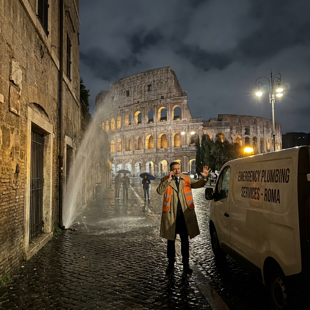 Idraulico Urgente a Roma: Quando è DAVVERO necessario chiamare di notte?